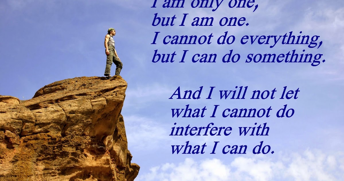 Alzheimer's & Dementia Weekly: Thought of the Week: What I Can Do