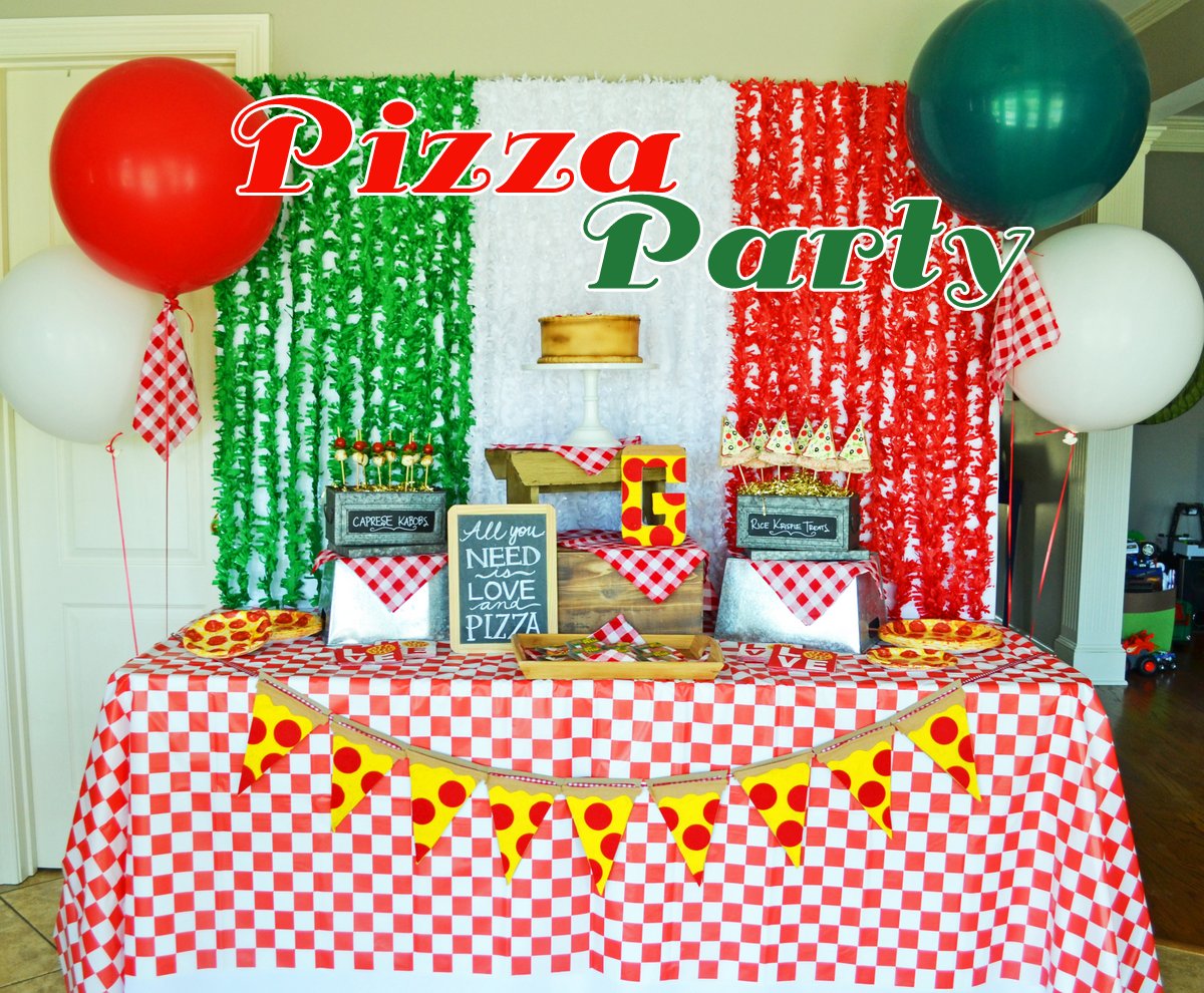 GreyGrey Designs My Parties Classic Pizza Party