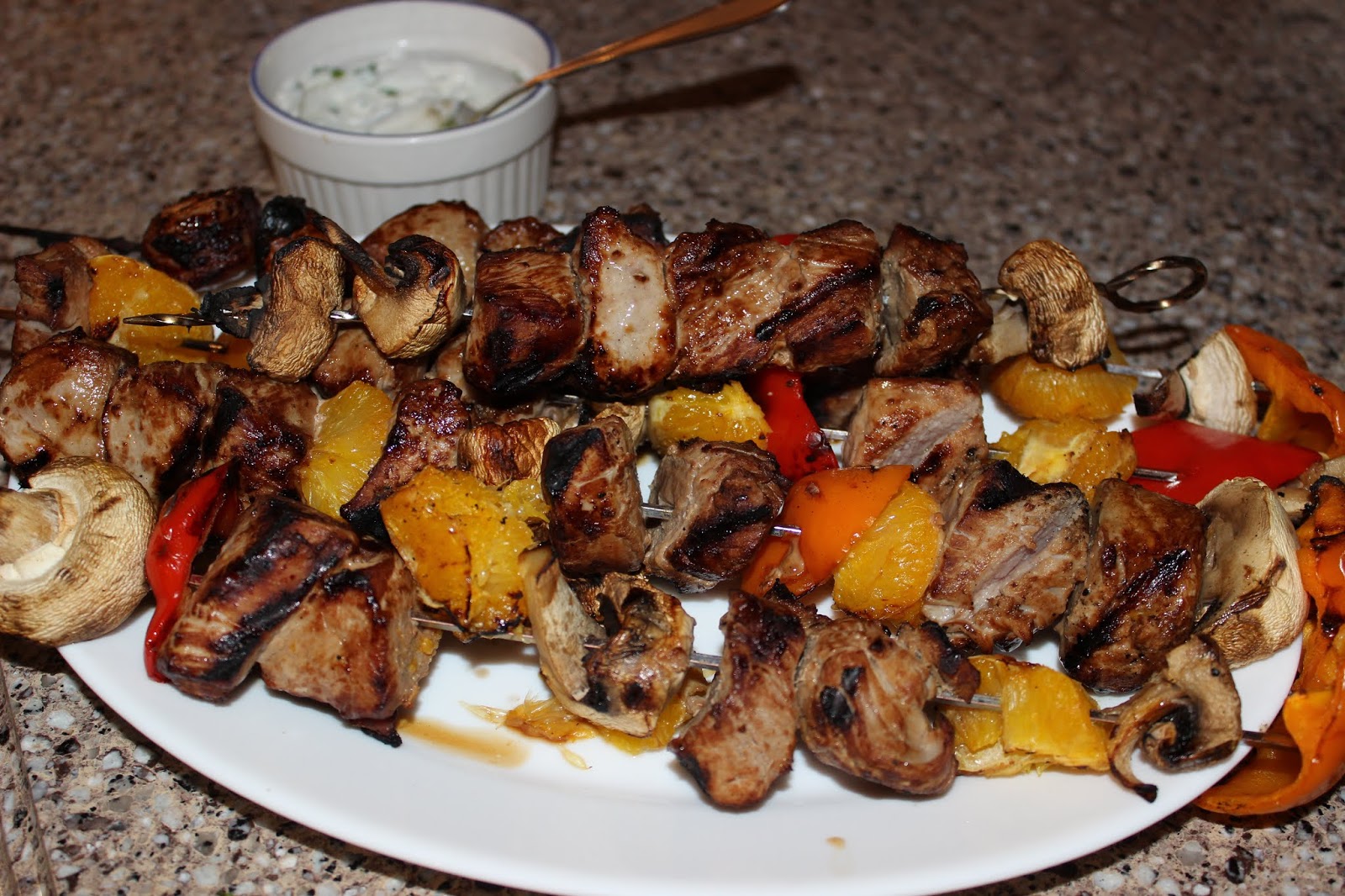 La cuisine de Gumbi Brochette de