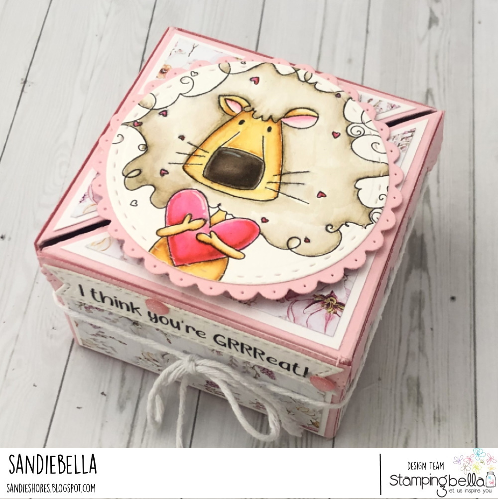 It’s THURSDAY with SANDIEBELLA HOW TO MAKE A “TAKE APART” box