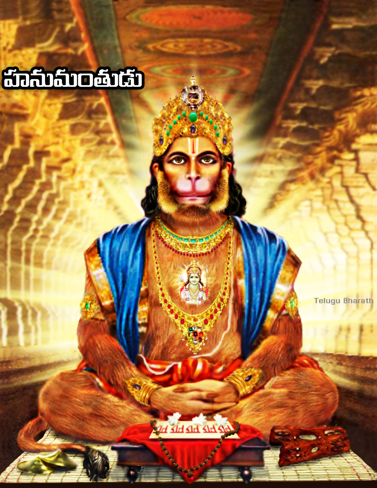 శ్రీ పంచముఖ ఆంజనేయ స్వరూపము - Panchamukha Hanuman Swaroopam
