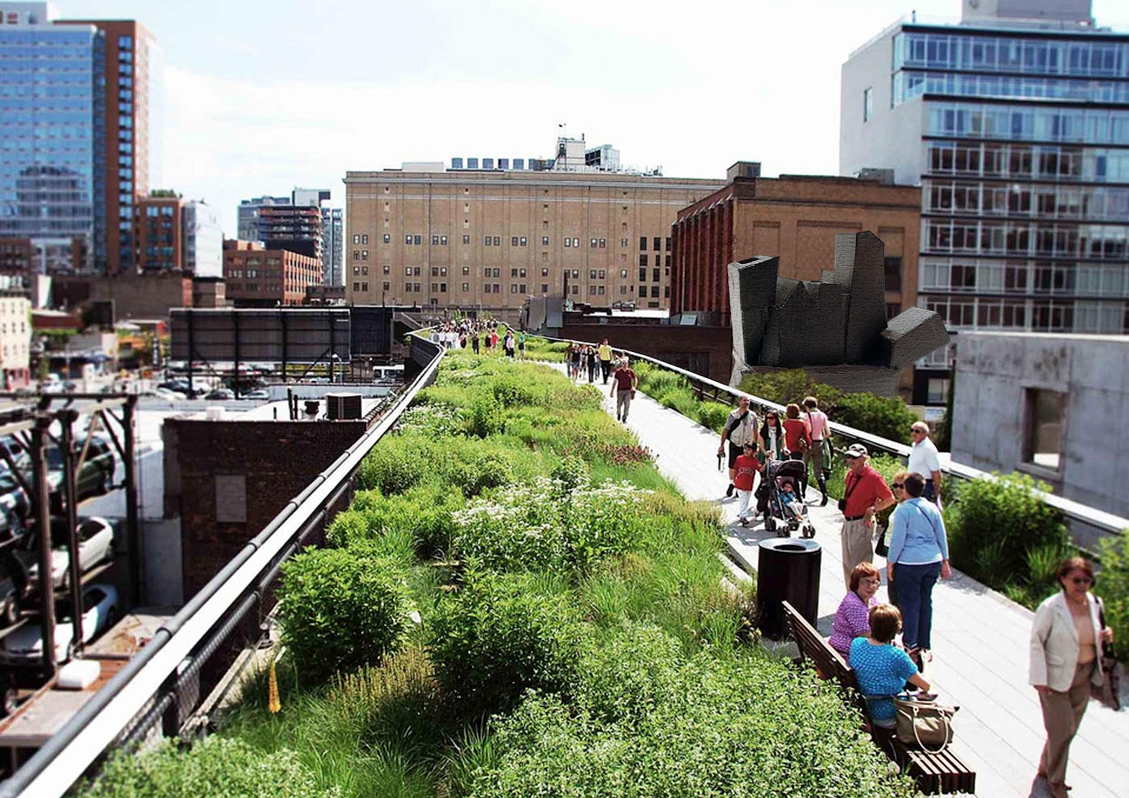 дубай город будущего. рендеринг. филадельфия план города.