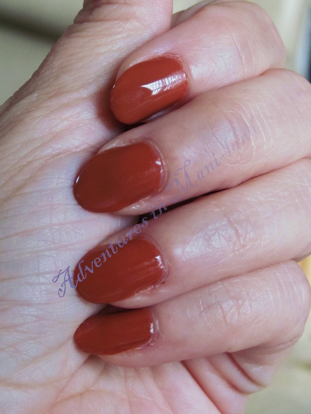 Adventures in Maniland I'm Swatchin' You OPI Ginger Bells!