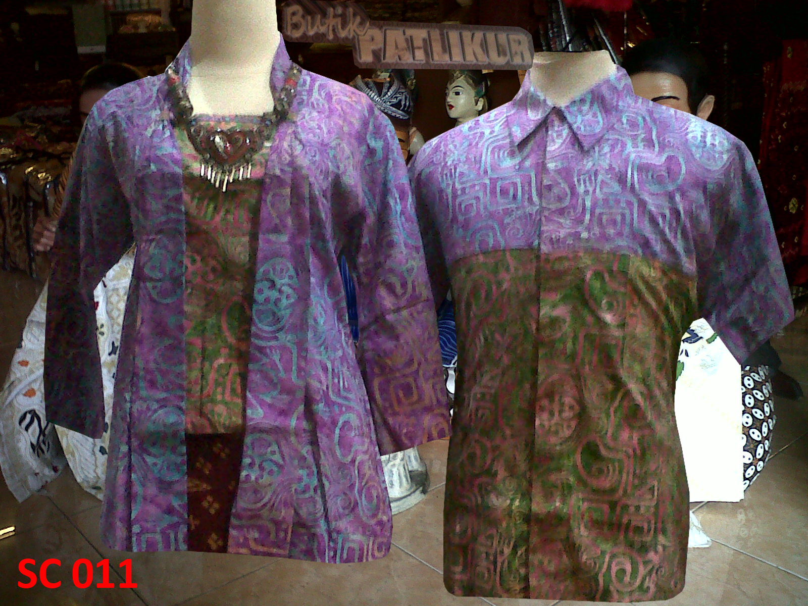 kebaya modern batik