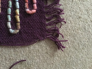 The Hilltop Fibreworker: Scribble Scarf for the Rigid Heddle