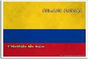 BANDERA DE COLOMBIA CON MENSAJE FELICES FIESTAS (bandera grande colombia con mensaje)