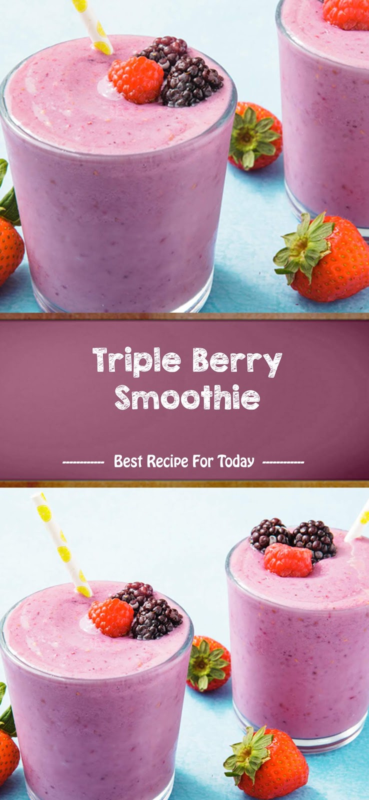 Triple Berry Smoothie
