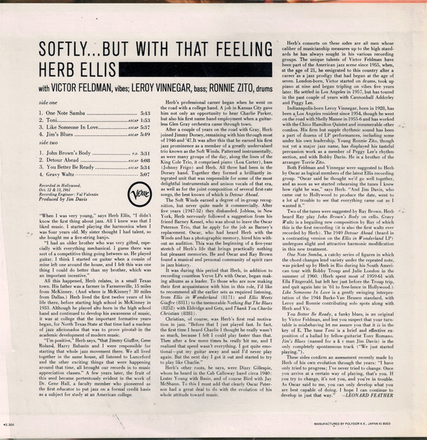 egroj world Herb Ellis • Softly But With That Feeling