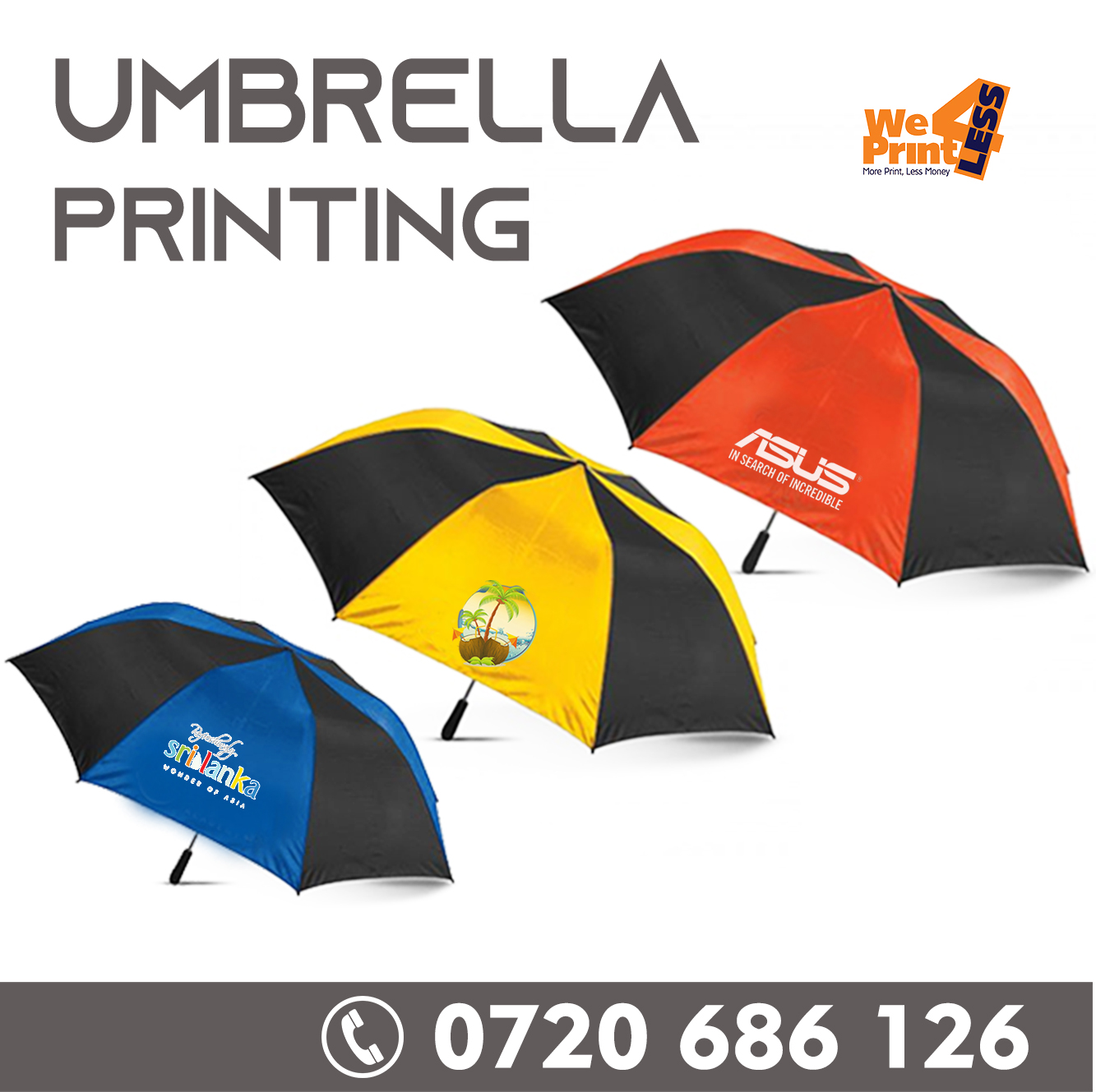 Umbrella Printing in Sri Lanka Lanka Advertising