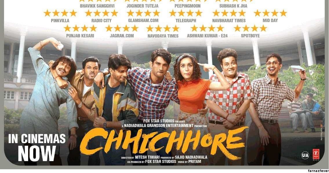 Download Chhichhore (2019) Hindi 480p [400MB] || 720p [700MB] || 1080p