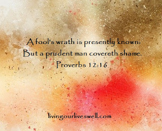 Proverbs 12:16 Scripture Pictures