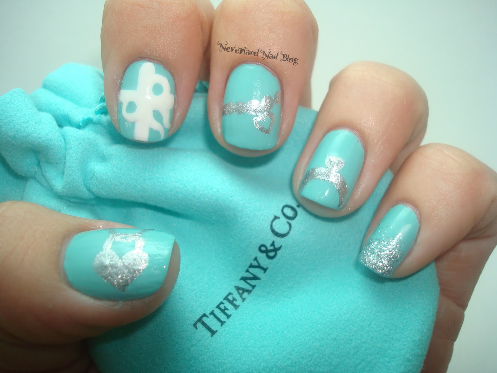Tiffany & Co Nails | Tiffany nails, Nails, Hair and nails