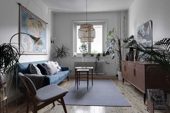 Vintagea kerrostalokodeissa