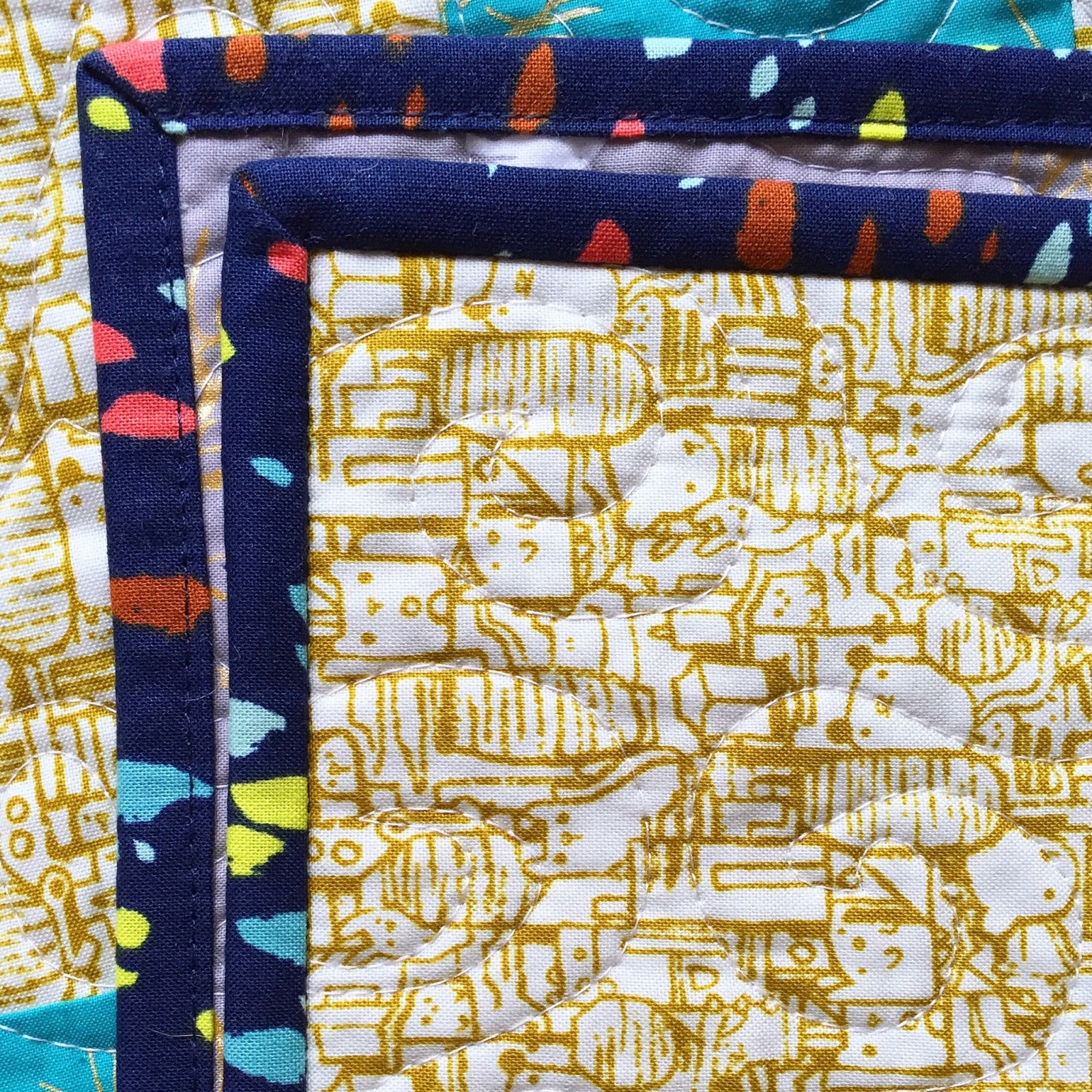 Three Owls Handmade Machine Binding Using Elmer's Glue Stick