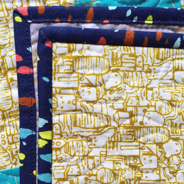 Three Owls Handmade Machine Binding Using Elmer's Glue Stick