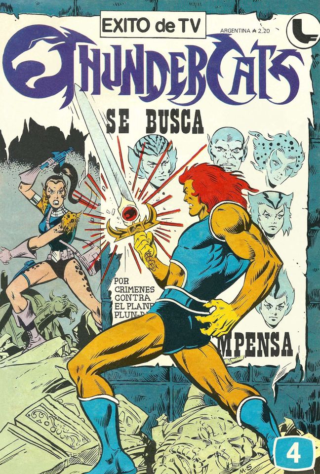 THUNDERCATS ARCHIVO DE COMICS THUNDERCATS ARCHIVO DE COMICS