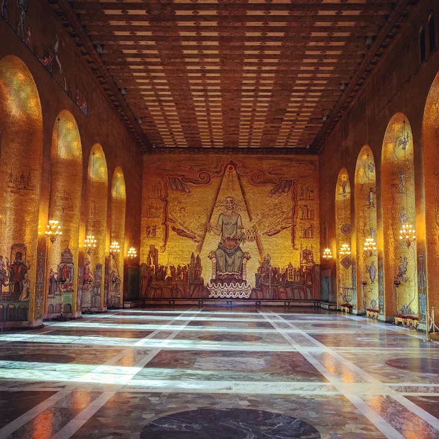 The Golden Hall at Stockholm Stadshus