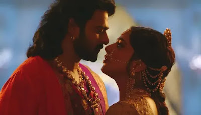 Amrendra Bahubali (Prabhas) and Anushka Shetty as Devasena in Bahubali 2 Movie | Bahubali 2 Full Movie in Hindi