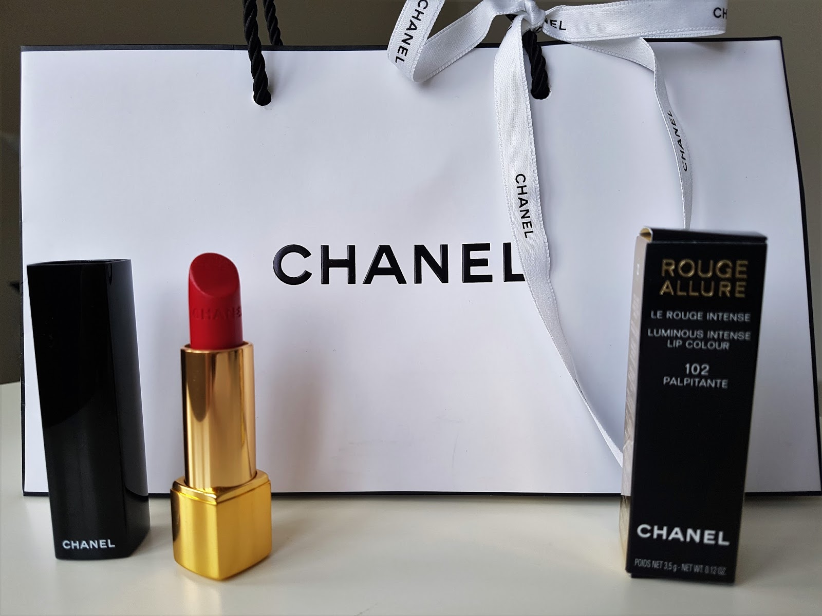 THE EXCLUSIVE BEAUTY DIARY : CHANEL ROUGE ALLURE LUMINOUS INTENSE LIP COLOUR - 102 & OF LIPSTICKS