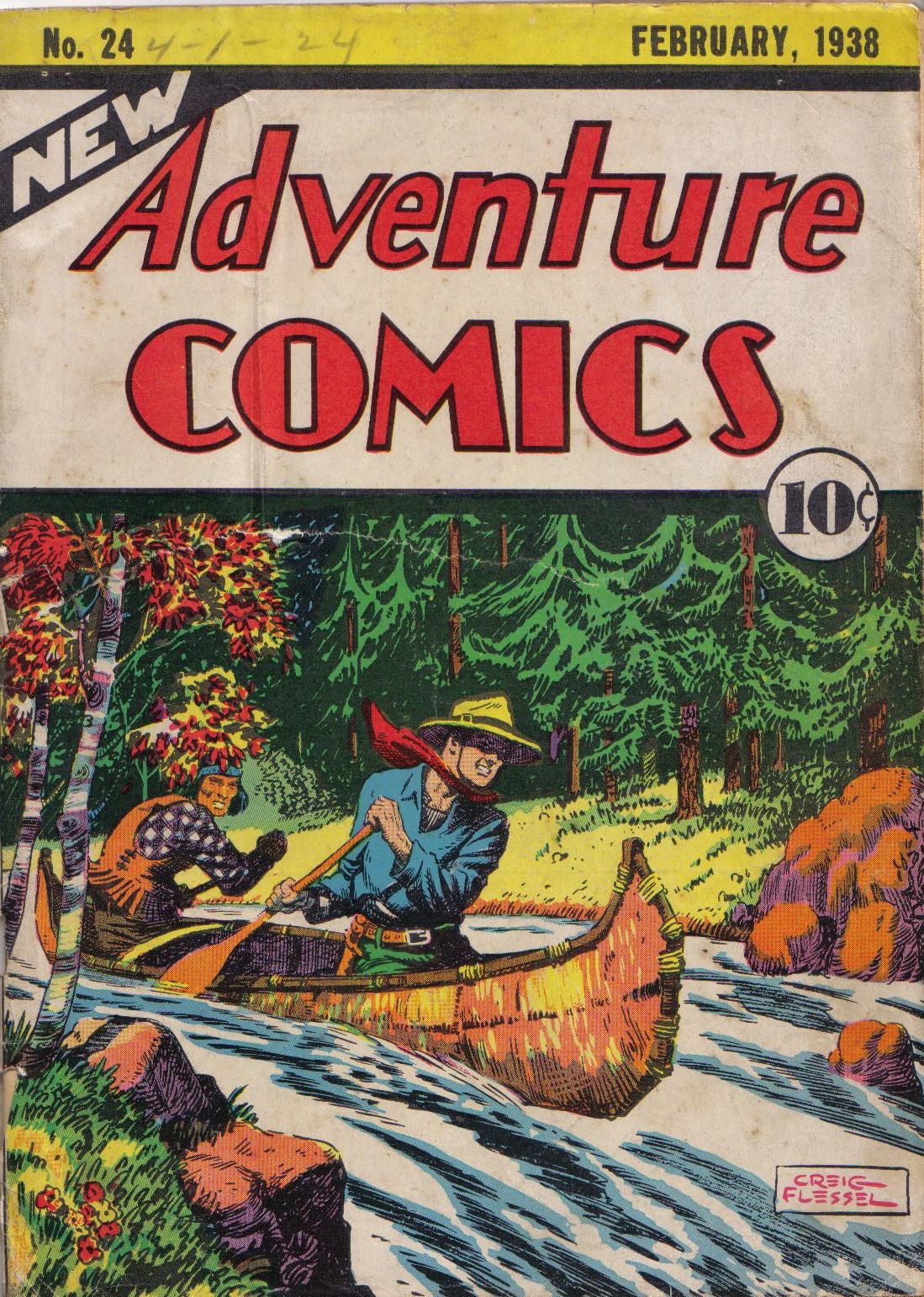 Days Of Adventure New Adventure Comics 24 February 1938