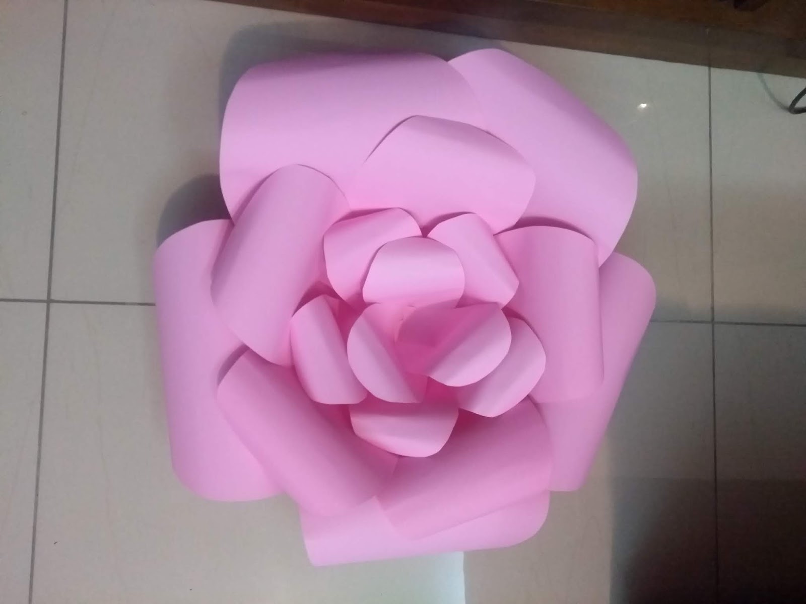 Flor gigante - DIY ~ Mamãe Sortuda