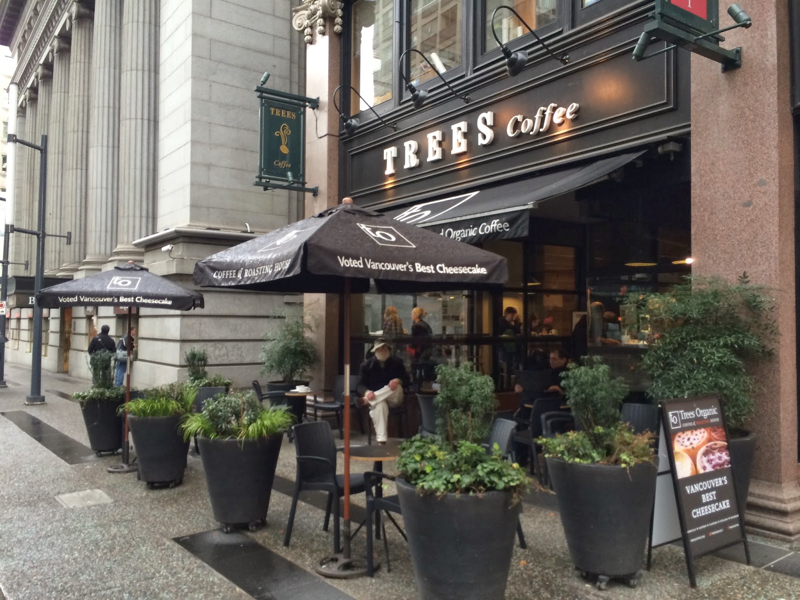 Trees Organic Coffee Granville Street location MISSVANCOUVERPIGGY