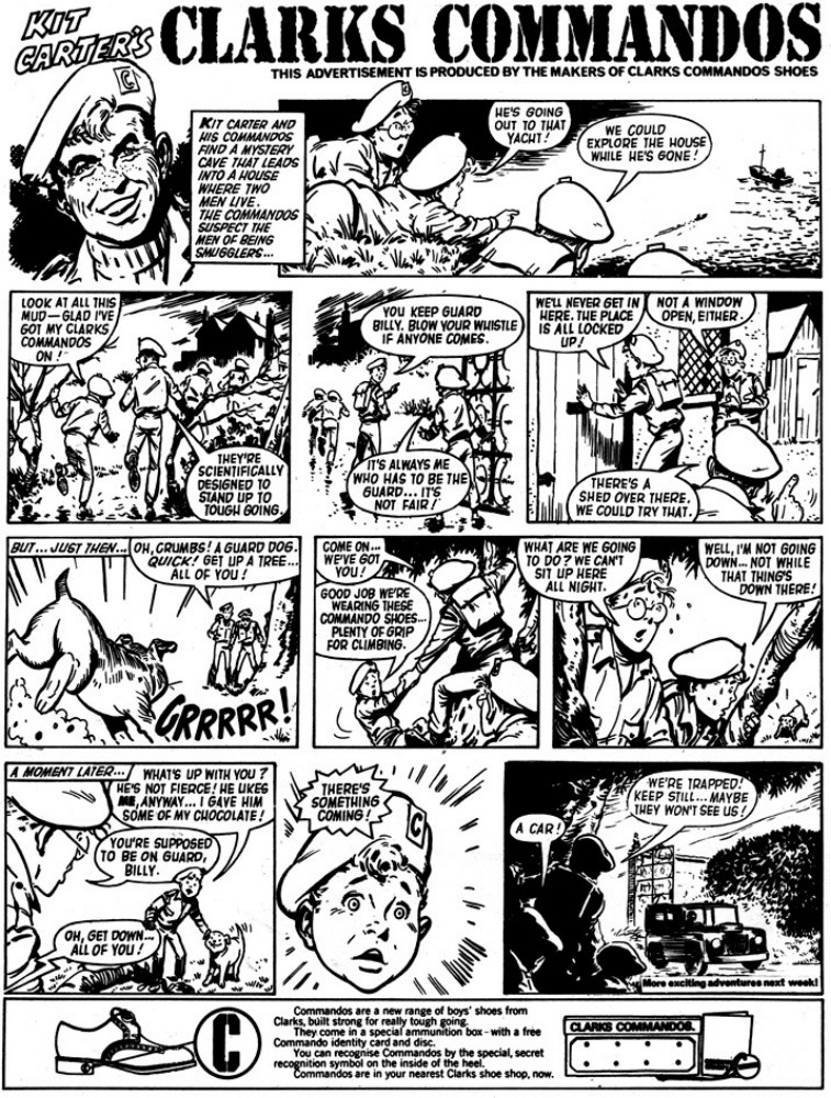 CRIVENS! COMICS & STUFF: KIT CARTER'S CLARKS COMMANDOS - PART ONE...