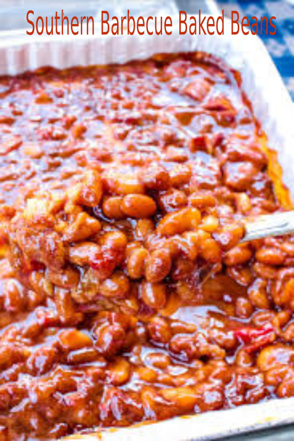 Southern Barbecue Baked Beans happy cook