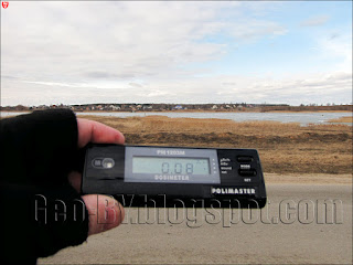 Измерение радиации на юге Петровичского водохранилища