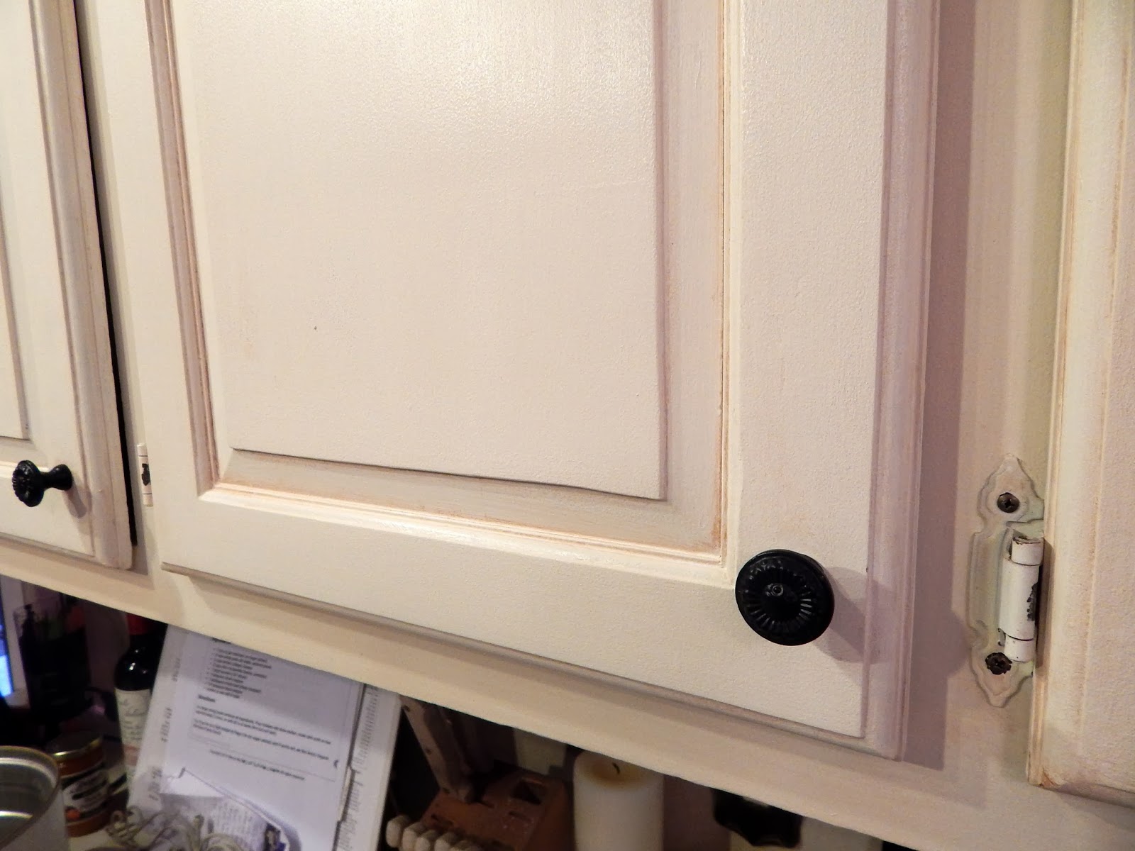 The Bluestocking Belle Waxing and Glazing the Kitchen