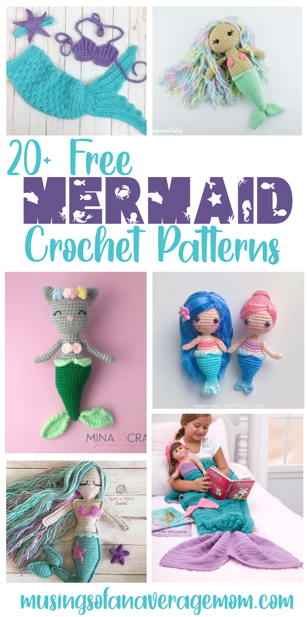 PDF Crochet Pattern Mermaid Tail Baby Crochet Photo Prop newborn