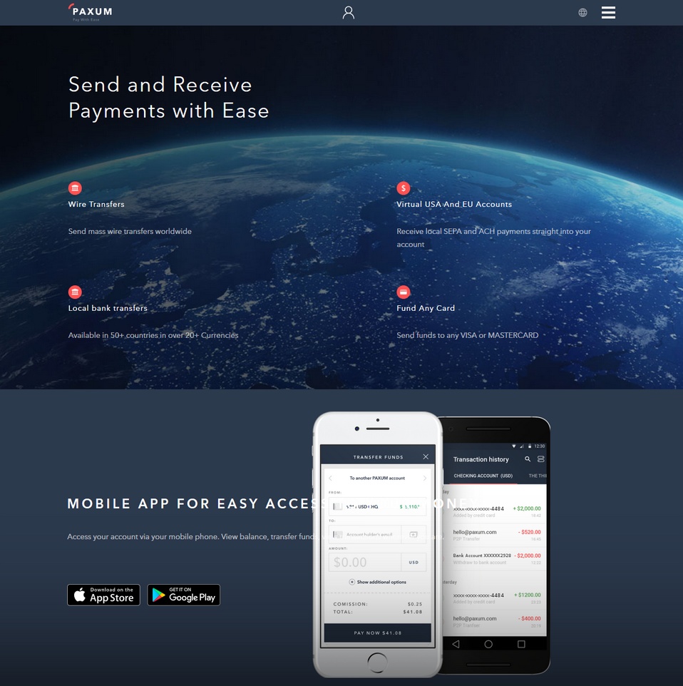 Paxum Mobile Pay