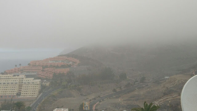 Nubes a ras de suelo, Gran Canaria