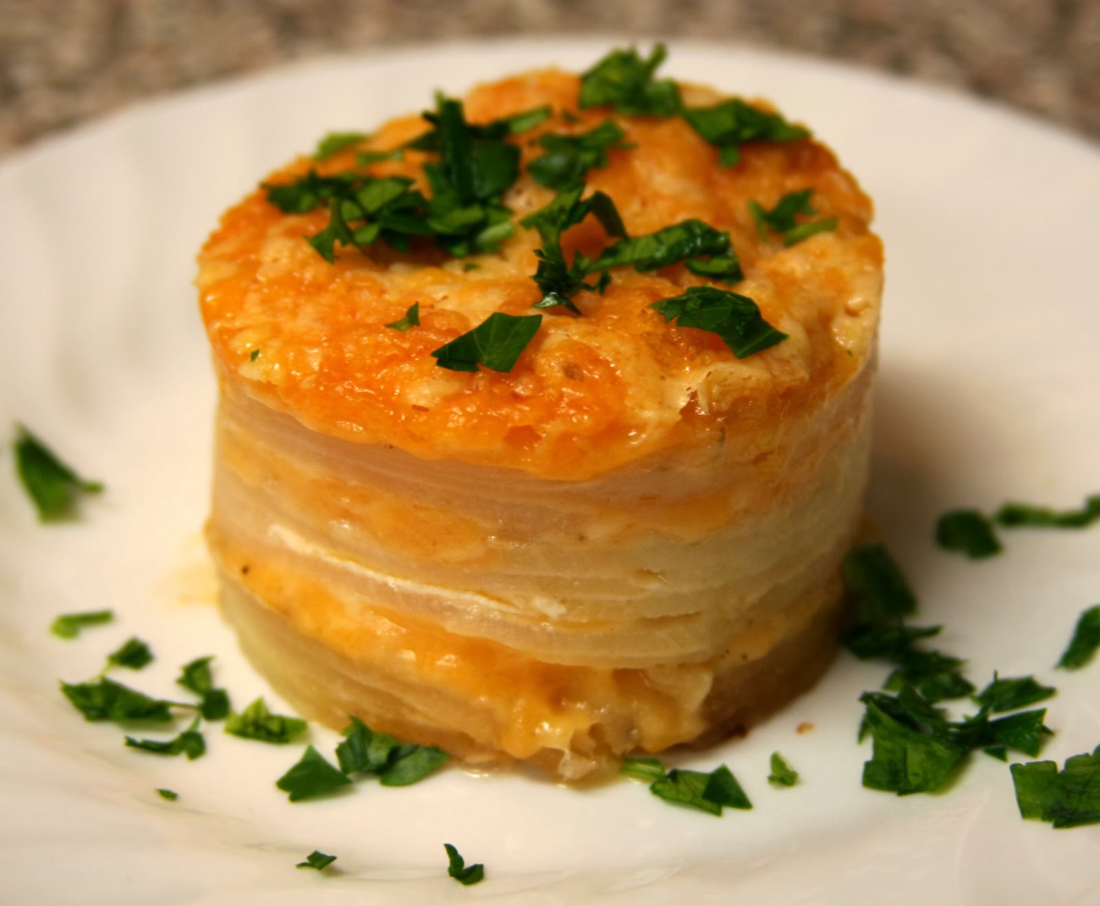 Culturally Confused Bon Appétit Scalloped Potatoes with Three Cheeses
