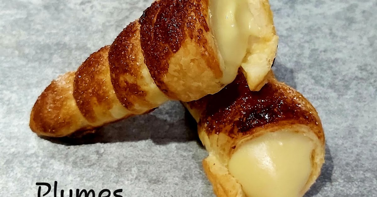 Plumes & Délices d'amour ou les Cônes feuilletés fourrés