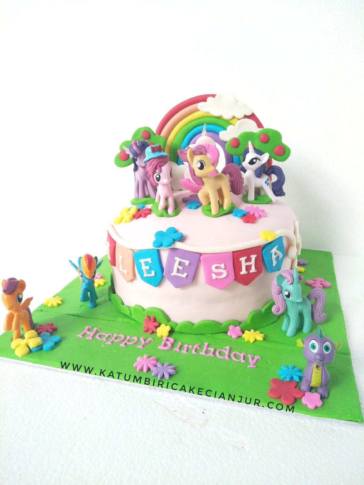 Kue Ulang Tahun Little Pony / Resep Birthday Cake Little