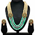 Beads multistrand necklaces