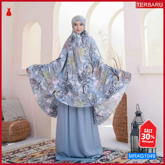 MRAG1049 SET WANITA MUKENA BALI TAZKIA WINTER ARTWORK PRAYER SET MUKENAH BARU 2021