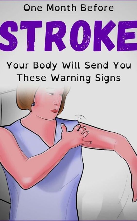 One Month Before Stroke, Your Body Will Send You These Warning Signs