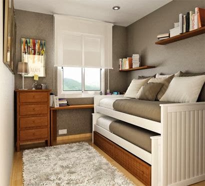 desain ruang tidur mungil minimalis