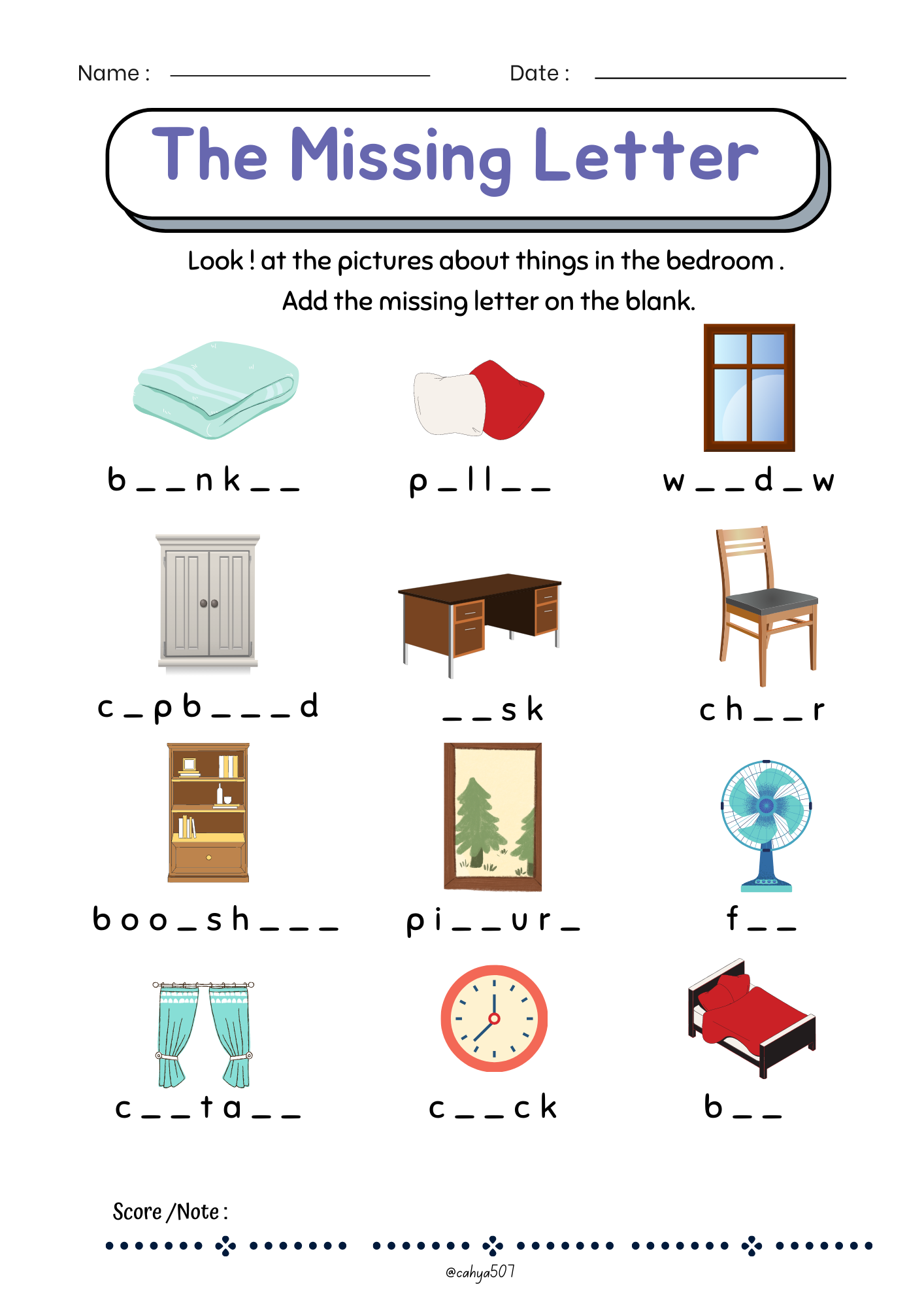 Start With Bismillah : Worksheet Bahasa Inggris