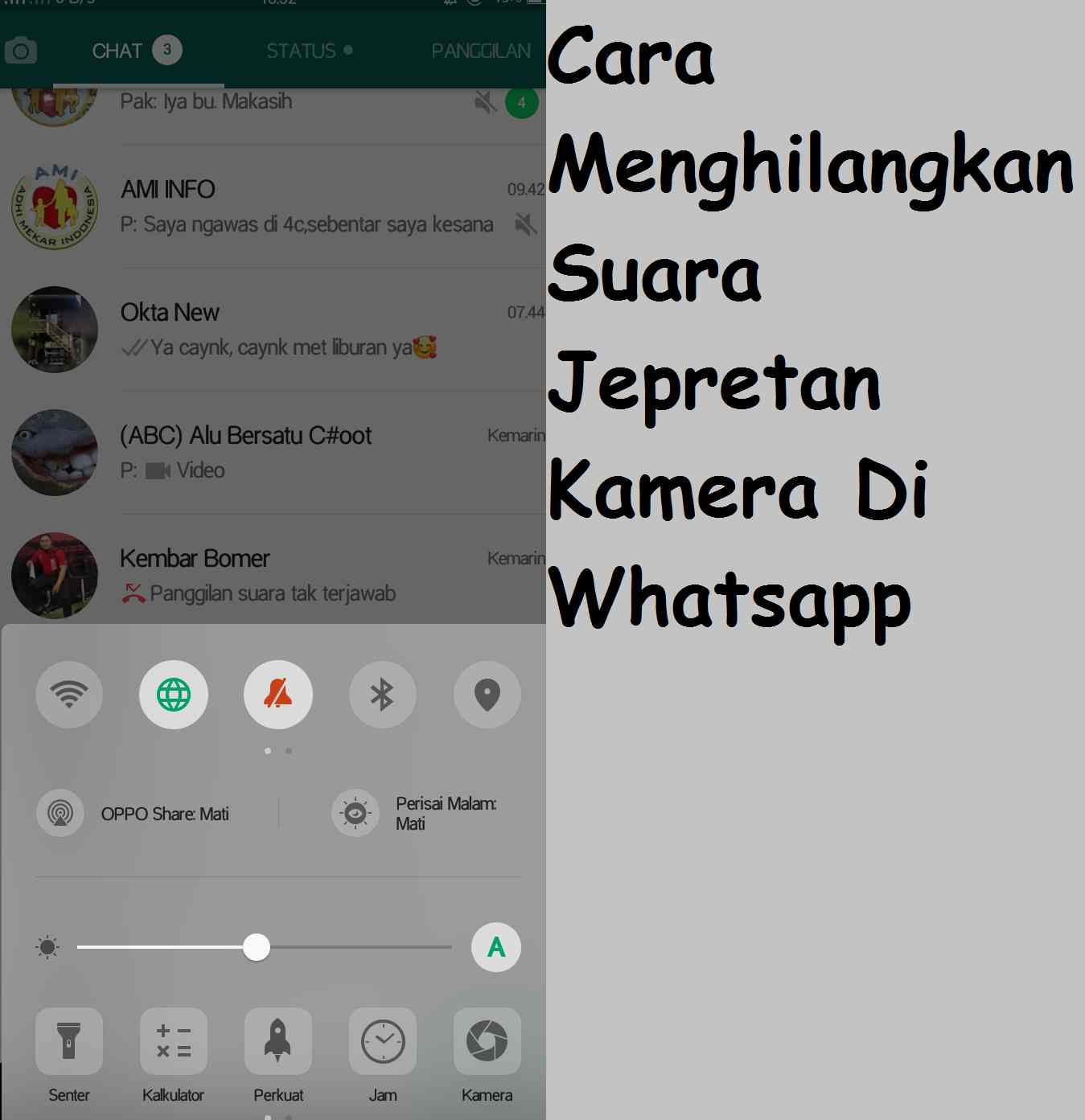 Cara Menghilangkan Suara Jepretan Kamera Di Whatsapp Kupas Habis