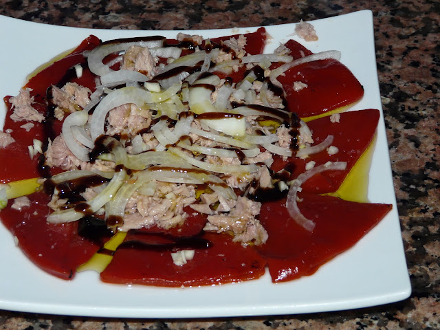  <strong>Pimiento</strong> del piquillo <strong>aliñado</strong> 