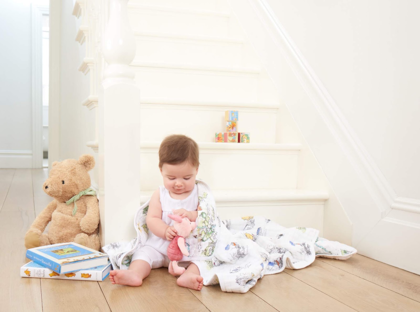 Giveaway Win an aden + anais Winnie the Pooh Dream Blanket & Muslin Squares ♥ Dolly Dowsie