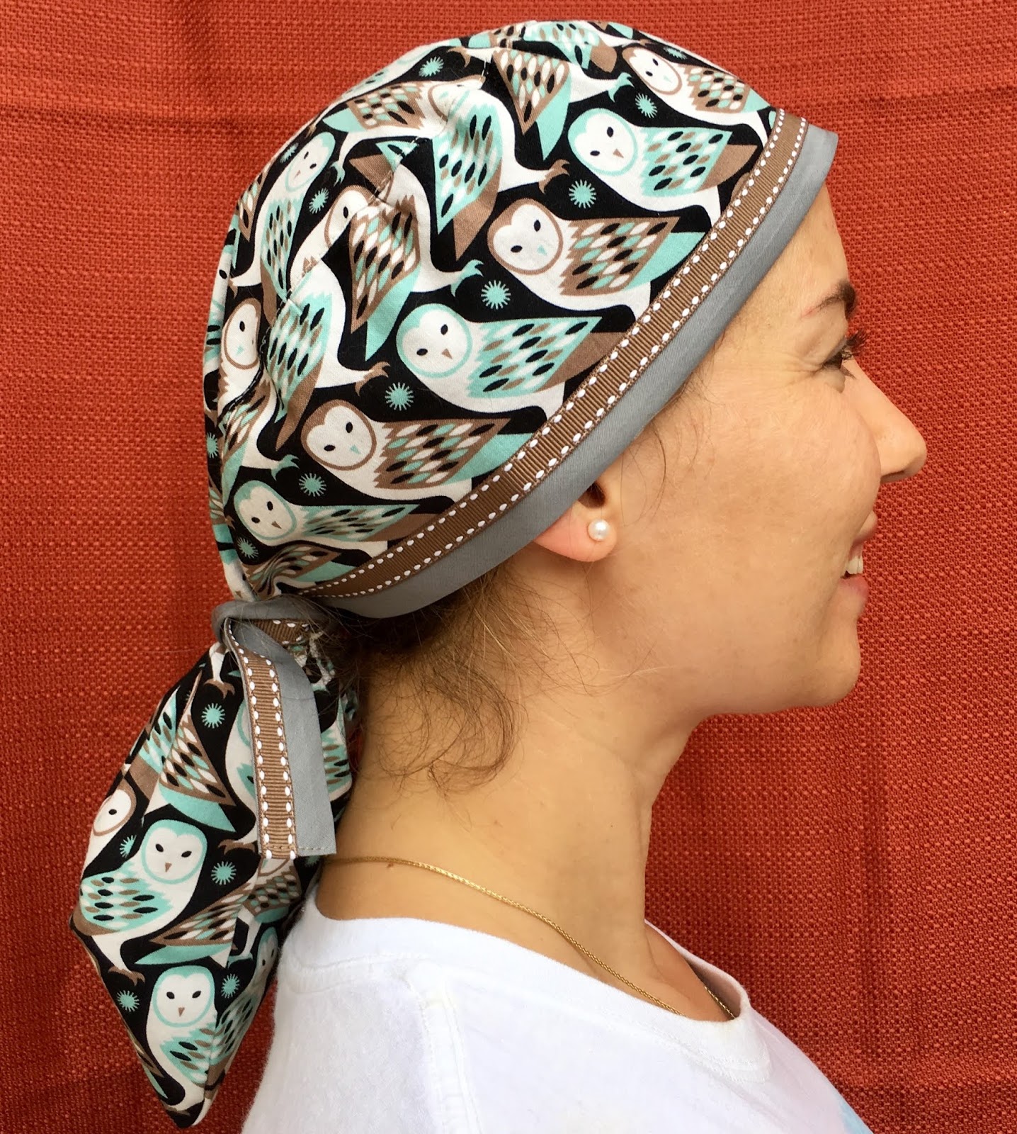 Life After The Third Divorce Scrub Cap Pattern For Long Hair How to