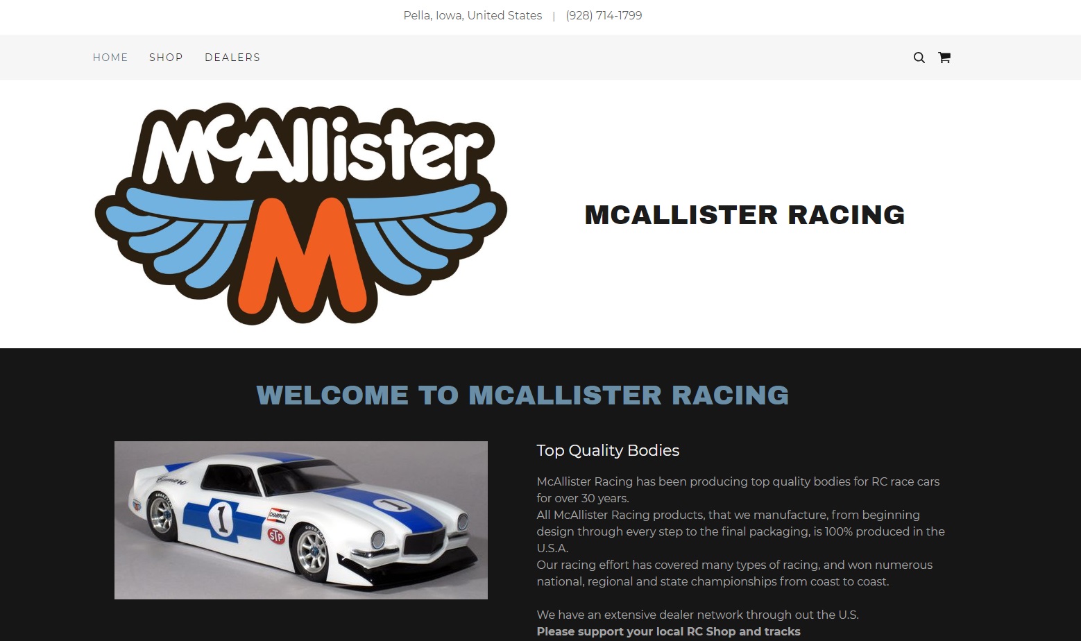 mcallister rc bodies