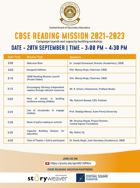 CBSE Reading Mission 2021-2023 CBSE Reading Mission 2021-2023