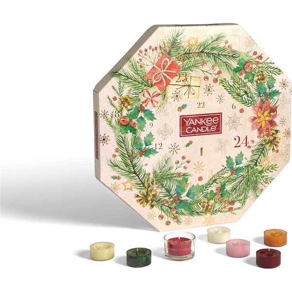 Yankee Candle adventní kalendář a svíčky k mému svátku