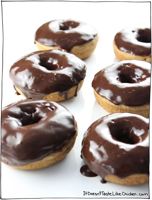 Classic Vegan Chocolate Glazed Donuts INSPIRED RECIPE