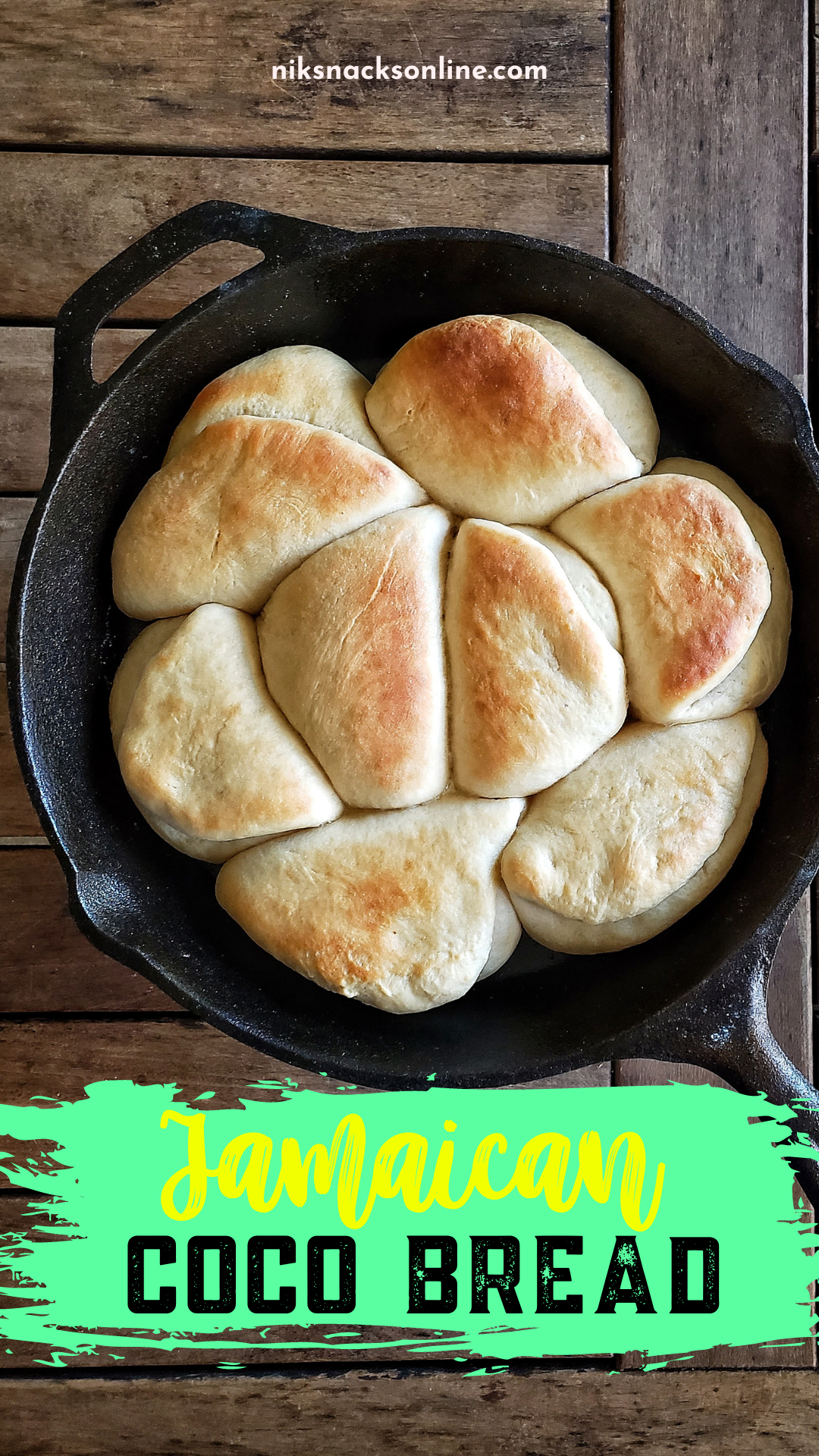 Pull Apart Jamaican Coco Bread Nik Snacks Nik Snacks